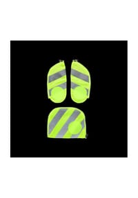 ergobag - Zubehör Zubehör Fluo Sicherheitsset 3tlg. mit Reflektorstreifen - gelb