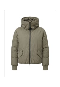 No. 1 Como - Jacke LECCE mit hochabschließender Kapuze - BLACK