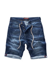 Rock Creek - Shorts Jeansshorts Regular Fit - Dunkelgrau