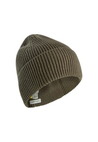 camel active - Beanie aus einem Baumwoll-Kaschmir Mix - Bernsteinrot
