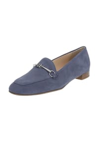hōgl - Close Loafer, Blockabsatz, Veloursleder, für Damen - JEANS