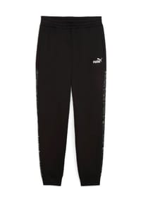 PUMA® - Essentials Graphics Jogginghose, Gummibund, für Damen - PUMA BLACK