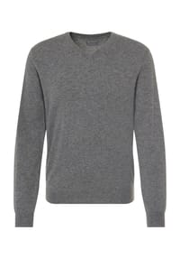 GALERIA - Kaschmirpullover, Modern-Fit, V-Ausschnitt, für Herren - ANTHRAZIT