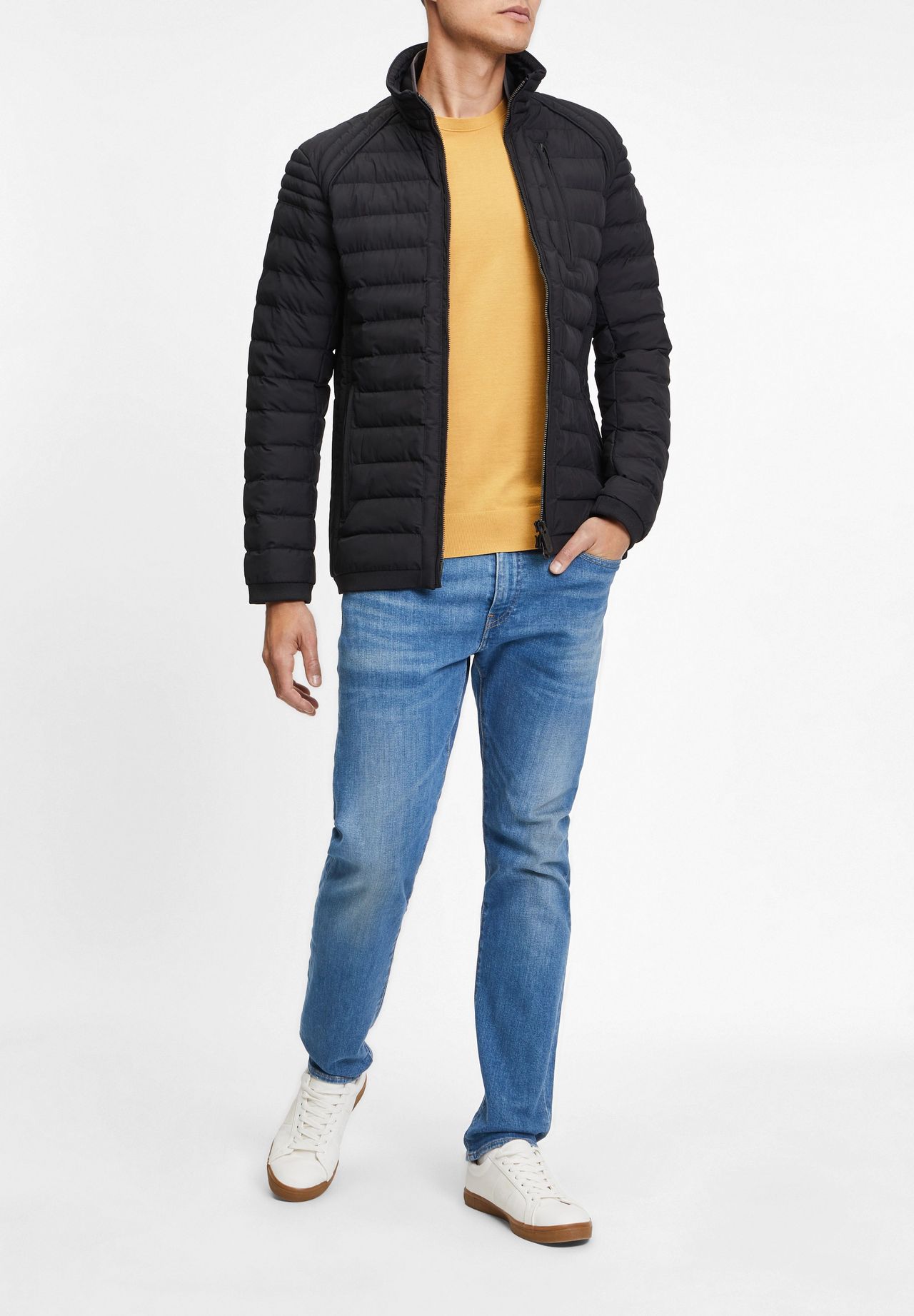 WELLENSTEYN MOL Men Steppjacke, Stehkragen, atmungsaktiv, für 
