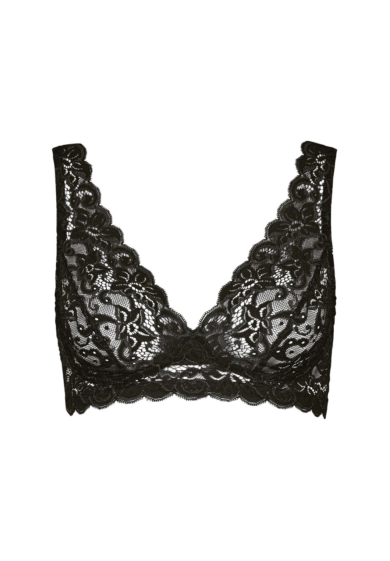 Hanro Soft Cup Bh Moments Schwarz 80B