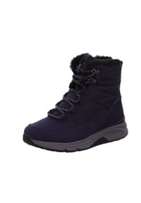 rollingsoft - Schnür-Stiefeletten für Damen - schwarz