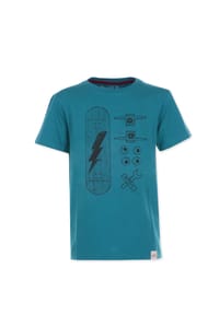 Band of Rascals - T-Shirt Skate Parts - petrol
