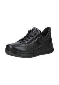ara® - Leder Sneaker - Schwarz/Schwarz