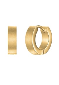 TRUE REBELS - Herren Ohrringe aus Edelstahl in gelbgold - gelbgold