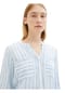 TOM TAILOR Blusenshirt, Split-Neck, Streifen-Design, für Damen Bild 15