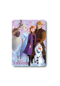 Disney - Disney Frozen Elsa Anna Fleecedecke 100x140 cm Kuscheldecke - 