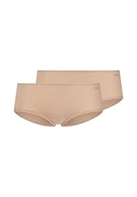 SKINY® - Damen Panties, 2er Pack - Advantage Cotton Stretch, Panty, Baumwoll-Stretch - Beige