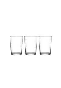 COFI - LAV Bodega Trinkgläser - 3er Set, 510 ml - zeitlos & vielseitig - Transparent 12 x 9 cm