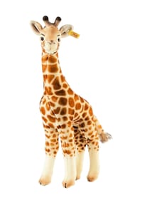 Steiff - Kuscheltier "Bendy Giraffe", stehend, 45 cm - BEIGE/BRAUN
