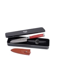GRÄWE® - Santokumesser RED-PAKKAWOOD - rot