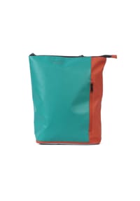 7clouds® - Rucksack Shawi 7.1 - green-orange