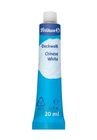 Pelikan - Deckweiß, 20 ml - WEISS