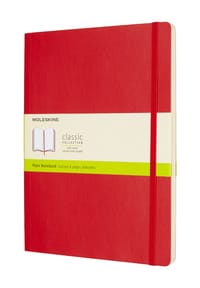 MOLESKINE® - Notizbuch "Classic XL", blanco, Softcover - SCHARLACHROT