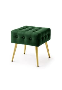 Akord - Quadra Pouf - flaschengrün