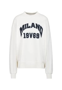 19V69 ITALIA - Sweatshirt WILLOW COLLEGE - Cream