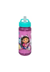 COFI - Gabby's Dollhouse Trinkflasche – 500 ml Kinderflasche - Lila 500 ml