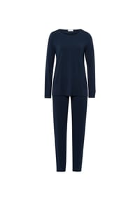 HANRO - Pyjama Natural Elegance - deep navy