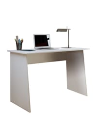 VCM. - Computertisch | Maße ca. H. 74 x B. 110 x T. 50 cm | stylische Seitenteile | Schreibtisch – Masola Maxi - Weiß