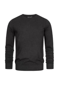 INDICODE - Strickpullover Gamal - Black