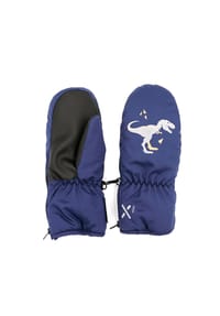 maximo® - MINI BOY-Thermofausthandschuhe "T-Rex" Daumen, Reißverschluß, Thinsulate - navy