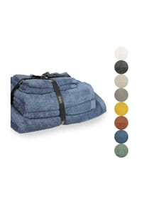 SCHÖNER WOHNEN KOLLEKTION Handtuch Set SENSE - SWSense - Anthrazit