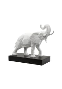 Goebel Deko-Objekt Studio 8 - Elefant - Serengeti - Antikweiss