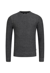 JEFF - Strickpullover Crespo - Black
