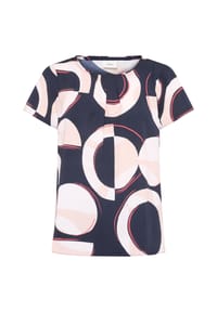 s.Oliver BLACK LABEL - Shirtbluse, U-Ausschnitt, für Damen - 59A0  BLUE