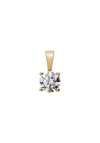 LYOMI - Anhänger 585/- Gold 1 Diamant Lab Grown 0,75ct. - gelb