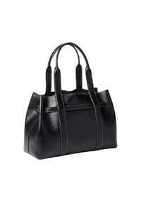 Calvin Klein BUCKLE - Shopper, Kunstleder, für Damen - BAL  BROWN
