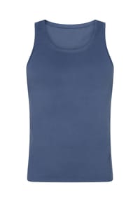 Triumph - Tanktop "BASE SOFT", Rundhals, für Herren - 00XX CLOUDY BLUE