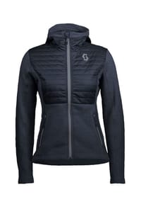 SCOTT - Fleece Hoody - blau
