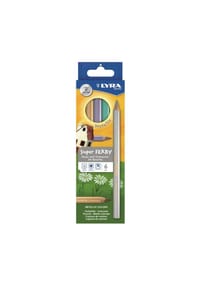 LYRA - Super Ferby Metallic Buntstifte, 6er-Set - METALLIC, mehrfarbig