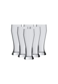 Paşabahçe Weizenbiergläser Ranft 0,3 l 6er Set transparent - RANFT - transparent