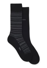 BOSS - Socken, 2er-Pack, für Herren - BLACK