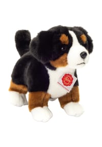 HERMANN Teddy COLLECTION® - Kuscheltier "Berner Sennenhund Welpe" 23 cm - SCHWARZ/BRAUN