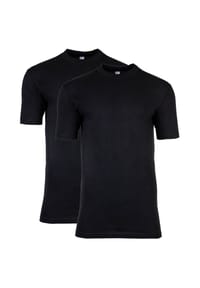 HOM - Herren T-Shirt, 2er Pack - Tee Shirt Harrow, kurzarm - Blau