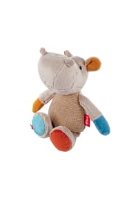 sigikid® - Nilpferd Patchwork Sweety ,  für Babys und Kinder - grau/mehrfarbig
