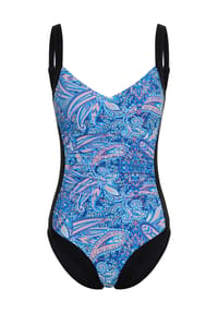 DESIRéE - Badeanzug, breite Träger, für Damen - E481 NAUTICAL BLUE