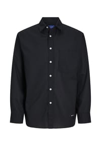 JACK & JONES - Hemd MARGATE OXFORD Langarmhemd - schwarz