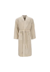 VOSSEN® - VOSSEN® Damen & Herren Bademantel "Woodstock" - schwarz
