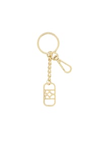 kazar - Schlüsselanhänger mit einem eleganten Monogramm - Gold