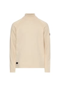 camel active - Rollkragen-Pullover aus reiner Baumwolle - Schwarz