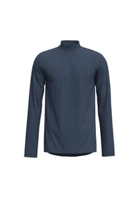 CALIDA - Herren Rollkragenshirt mit Wolle Sporty Warming - anthrazit