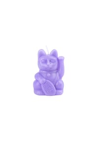 DONKEY - Katzenkerze Lucky Candles Lilac, Lila, 11.5 cm - lila